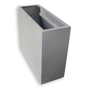 Maceta Rectangular Alta Moderna de Fibra de Vidrio Premium de 5L, DALFSEN, Ligera, Resistente a la Intemperie y a los Rayos UV, para Interiores - Product Image 4