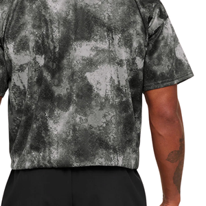 T-shirt de sport ample et respirant pour homme, idéal pour l'entraînement et la performance athlétique, gris fumé - Product Image 6