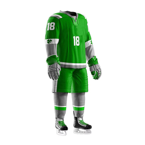 Most Popular Design Your Own Logo Ice Hockey Uniform Plus Size Ice Hockey Uniform for Adult Online Sale <b>Cheap</b> Price - Product Image 4