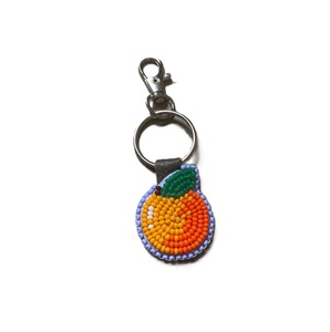 Designer Beaded <b>Key</b> <b>Chain</b> With Embroidery Pattern Stylish Seed Bead <b>Key</b> <b>Chain</b> For Bags And <b>Keys</b> Use - Product Image 5