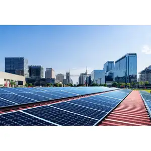 직접 공장 공급 고출력 강력한 태양광 패널, 인도 수출용 전세계 설치 용이