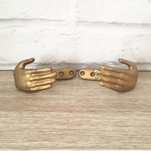 Curtain tieback Locks curtain tieback metal tieback luxury drapery tieback window curtain <b>holder</b> Home Hotel Brass Aluminum - Product Image 6