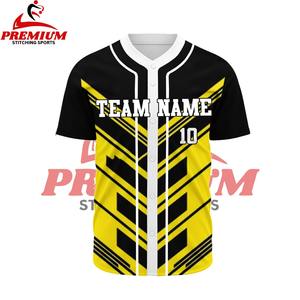 Maillots de baseball personnalisés à la mode, tailles sur mesure, nouveau design, logo personnalisé, confortables à porter, OEM ODM - Product Image 3