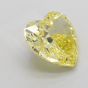 Diamant CVD Jaune Intense Fantaisie 4,51 Carats Coupe Cœur Modifiée Pureté VS1 Polissage Excellent Qualité Bijouterie Professionnelle Pierre de Laboratoire - Product Image 4