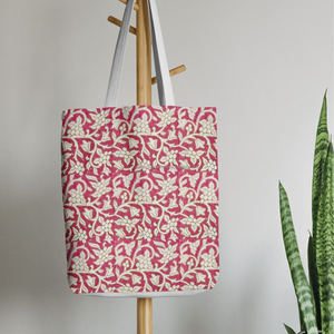Bolsos de Hombro de Estilo Bohemio con Estampado Floral, Bolsos de Moda Duraderos para Mujer, Estampados en Bloque, de Proveedor Indio - Product Image 5