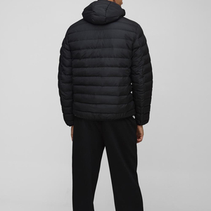 Chaqueta de Plumón Corta Ligera de Moda con Capucha para Hombre, Tallas Grandes, con Logotipo Personalizado, Nueva, en Oferta Online - Product Image 1