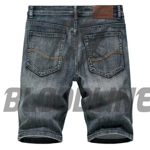 Bermuda en PU camouflage pour homme BLOODLINE, taille mi-haute, taille élastique, style décontracté avec poches - Product Image 2