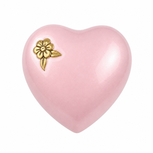 White Foot print Brass Engraved Heart <b>Keepsake</b> Pet Cremation Urn with Stand European Style Eco-Friendly Ashes <b>Memorial</b> - Product Image 6