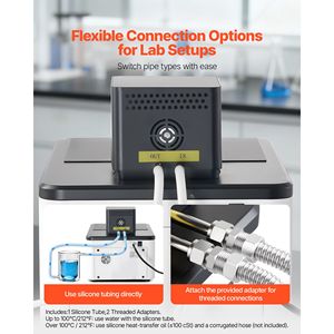 Bain-marie à circulation d'huile à température constante pour laboratoire, 30 L, haute température 300 °C/572 °F - Product Image 6