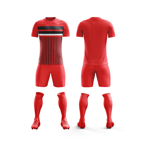 Ensemble de maillots de football personnalisés |   Tailles pour hommes, femmes et jeunes |   Vêtements de sport légers à séchage rapide, prix de gros, OEM - Product Image 1