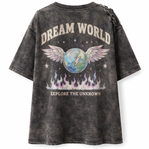 Proveedor Mayorista de Camisetas Extra Grandes con Lavado Ácido Personalizadas para Mujer - Fabricante de Ropa al por Mayor - Product Image 2