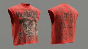 Camiseta de Manga Corta con Logotipo Personalizado en Pedrería, Estilo Vintage, 300 GSM, 100% Algodón, Color Liso, Cuello Redondo, Transpirable, Estilo Hip Hop - Product Image 6