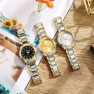 Reloj de cuarzo informal de acero inoxidable para mujer, relojes de pulsera de cuarzo a la moda para mujer, reloj femenino 1210 - Product Image 6