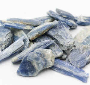 หินไคยาไนต์สีน้ำเงินธรรมชาติขายดีที่สุด หินดิบขัดเงา สำหรับการทำเรอิกิ การบำบัด การทำสมาธิ เสริมฮวงจุ้ย ของที่ระลึก - Product Image 3