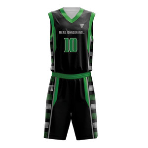 Ensemble d'uniformes de basketball personnalisés 100 % polyester avec caractéristiques respirantes, séchage rapide et évacuation de l'humidité pour l'été – Pour hommes - Product Image 2