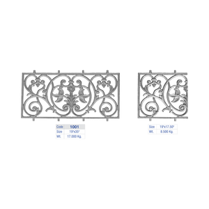 Exquisita Tapa de Poste de Aluminio con Diseño de Flor de Lis, Adorno Decorativo para Cabeza de Lanza de Valla y Barandilla, para Portones de Villa - Product Image 2