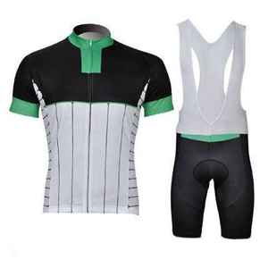 Ensemble maillot et short de cyclisme pour homme, respirant, manches courtes, kit vélo en Spandex et Polyester, impression par sublimation, tenue de cyclisme pour adulte - Product Image 4