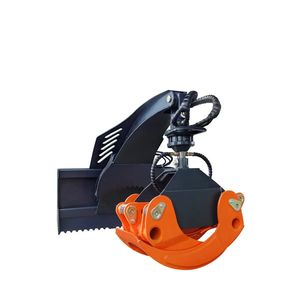 Nueva Garra Rotatoria para Troncos TMG SLG49 de 50 Pulgadas para Minicargadora, Rotación de 360 Grados, Válvula de Control Solenoide de 12V, Capacidad de 4500 LB, para Agricultura - Product Image 3