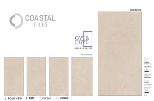 กระเบื้องพอร์ซเลนขัดเงาคุณภาพสูง 9 มม. ขนาด 600x1200 มม. / 24x48 ดีไซน์คลาสสิกทันสมัย กระเบื้องอิฐทนไฟระดับพรีเมียม ได้รับการรับรองมาตรฐาน CE - Product Image 4
