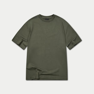 T-shirt Hip Hop Homme Personnalisé 2026 100% Coton, Impression Numérique du Logo, Coupe Ample, Couleur Unie, Respirant - Product Image 5