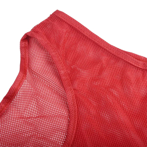 Wholesale Printed Summer Mesh <b>Training</b> <b>Bibs</b> Breathable Waterproof Quick Dry Lightweight Customized Color Logo Football Team - Product Image 3