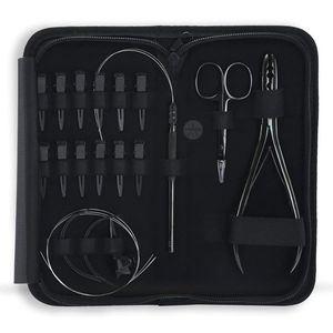 Kit de Extensiones de Cabello de Lujo Hair Dolls, Kit de Herramientas para Extensiones de Cabello, Kit de Herramientas de Extensión - Juego Completo con Todo lo que Necesitas, Kit de Herramientas Profesional - Product Image 5