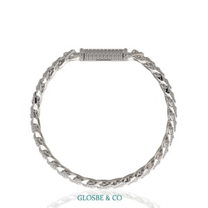 Bracelet cubain en moissanite pour homme, vente en gros Vietnam, Glosbe & Co, diamant synthétique (créé en laboratoire) rond GRA, pour usage quotidien - Product Image 2