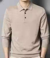 <b>Men's</b> Long Sleeve for Shirt Slim Fit Solid Color Soft <b>Stretch</b> Breathable Lightweight Casual Daily Wear Anti - Product Image 2