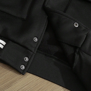 Customized Men'<b>s</b> Varsity <b>Jacket</b> With Patch Embroidery Contrast Sleeve Streetwear Bomber <b>Jacket</b> High Quality Baseball Coat - Product Image 4