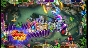 Machine de jeu de tir et de pêche Centipède Mécanique (Golden Mouse) et plateau de jeu de pêche et d'adresse pour salle de jeux - Product Image 5