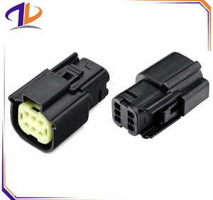 Conector Automotriz Sellado MX150 de 6 Pines Macho/Hembra con Contacto de Cobre y Carcasa de Nylon, Enchufe para Arnés de Cables CPA de 1.5mm, 12V 3A, 33472-0606 - Product Image 1