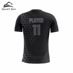 Custom <b>100</b>% <b>Polyester</b> Worsted Anti-Pilling High Quality Pickelball T <b>Shirt</b> Custom Logo Design Neck Digital Printing Short Sleeve - Product Image 4