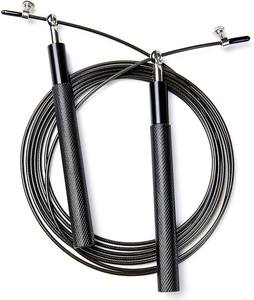 Corde à sauter de haute qualité avec poignée en aluminium, roulement, logo personnalisé, marque privée, pour entraînement de fitness quotidien - Product Image 5