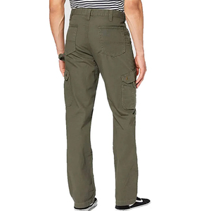 Comfortable Relaxed Fit Anti Shrink 100% Cotton Twill Lightweight Daily Wear Cargo Style Pants USA Size 6 Pocket Trousers Seller - Product Image 2