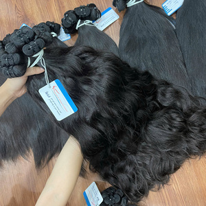 Extensiones de Cabello Natural Ondulado Vietnamita de Lujo Premium, Súper Doble Trama, Puntas Ultra Gruesas, Listas para Enviar - Product Image 5