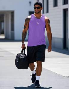 Signature Mens <b>Tank</b> Top Soft Weave <b>Air</b> Motion Stretch Comfort Light Drape Fresh Texture Daily Wear Modern Shape Durable Craft - Product Image 4