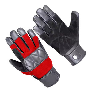 Heavy Duty Reinforced Cowhide Grain Split Leather Work Gloves Personal Protective Abrasion Resistant Hand Safety Gear - Product Image 5