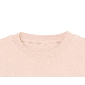 Camiseta de Manga Larga con Cuello Redondo y Bordado para Mujer, Talla Grande, 100% Algodón Orgánico, Transpirable, Ecológica, Casual, con Relieve - Product Image 6