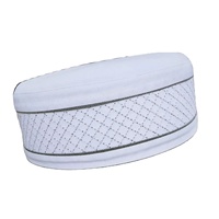 Chapeau islamique décontracté pour homme de haute qualité à bas prix, fabriqué en polyester et coton, confortable et classique.