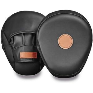 Prix d'usine, logo personnalisé, vente en gros de mitaines de cible de mise au point de boxe en cuir véritable, coussinets de mise au point unisexes pour les combats de MMA OEM - Product Image 1