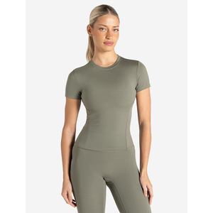 Camiseta larga de entrenamiento para mujer, top deportivo que absorbe la humedad para entrenamiento, gimnasio, yoga y actividades deportivas al aire libre - Product Image 1