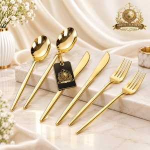 Ensemble de Spatules à Fromage en Acier Inoxydable Doré Mat, Couteau à Beurre Premium, Couverts à Dessert – Vente en Gros pour Hôtels et Restaurants - Product Image 4