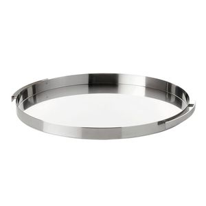 Stainless Steel Serving Tray With Polished <b>Mirror</b> Finish For Elegant Dining And Serving Experiences - Product Image 5