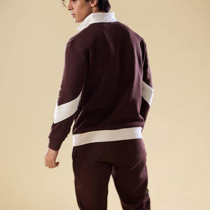 Survêtement Homme Slim Fit Nouveau Style Qualité Supérieure Facile à Porter Respirant Logo Personnalisé Grande Taille Polaire Entraînement Sportif - Product Image 3