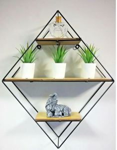 Étagère murale de rangement blanche avec revêtement en poudre blanche - Product Image 3