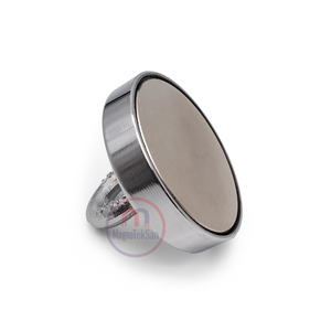 Aimant en pot en néodyme en acier inoxydable de 100 mm de qualité industrielle, force de traction de 250 kg pour applications de montage magnétique, soudage et découpe - Product Image 2