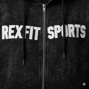 Superior Quality Cheap Price black Zipper Hoodie <b>Zip</b> <b>up</b> <b>Jacket</b> Acid Wash Vintage Washed Men Fleece Streetwear Hoodie - Product Image 3