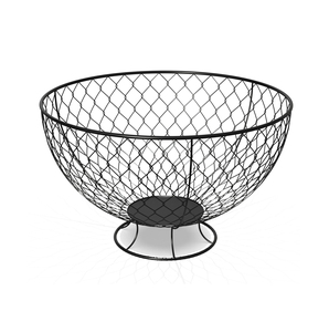 Modern Metal <b>Wire</b> <b>Storage</b> <b>Basket</b> Circle Shape Multi-Purpose Neatening Organizer - Product Image 2