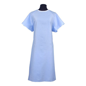 Batas de Algodón Médico para Pacientes, Uso Hospitalario, para Doctores y Enfermeras, Unisex, con Detección de Agujas, Impresión de Logotipo Personalizado Disponible, Tallas Personalizadas - Product Image 3