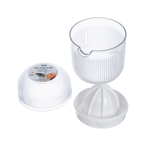 Halo Manual Portable Citrus Juicer Cup 360 Rotating Hand <b>Squeezer</b> with Glass Container Orange Lemon <b>Lime</b> Wholesale OEM - Product Image 5